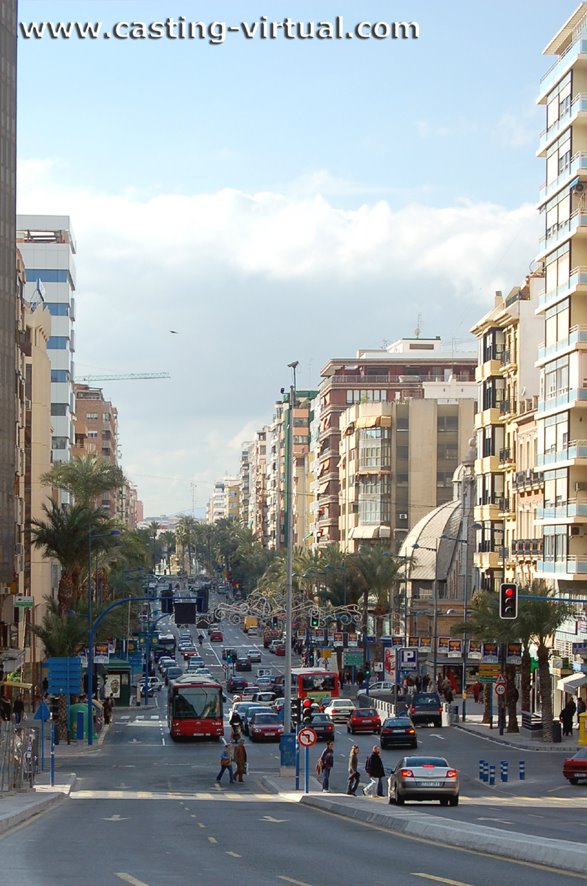 Av Alfonso X el Sabio vista desde su prolongación al norte by Vicente Nondedeu