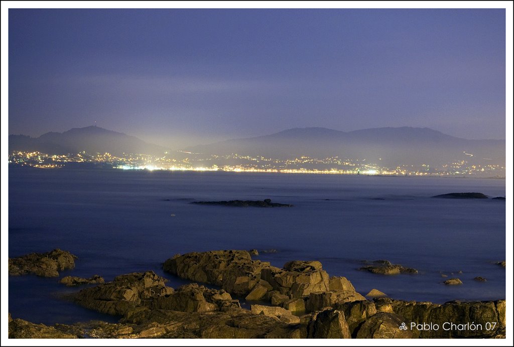 Cangas vista desde Vigo by pcharlon