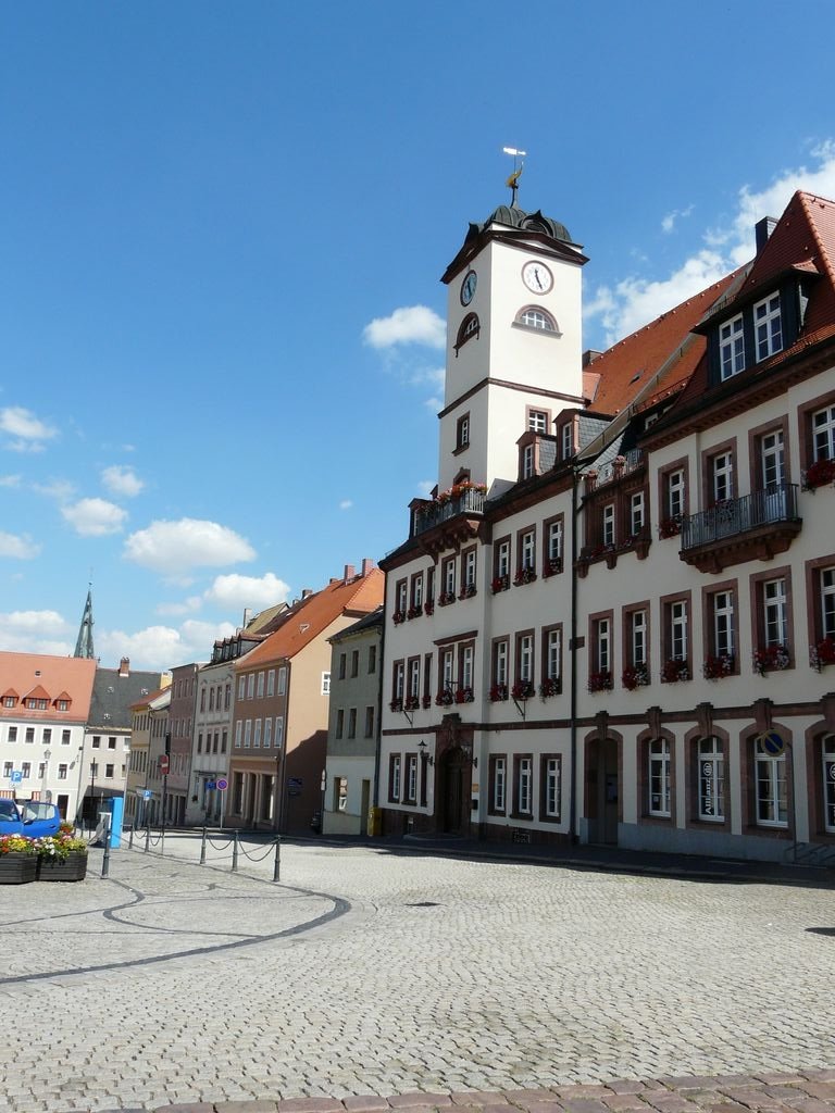 Leisnig, Rathaus by Walter Stuber