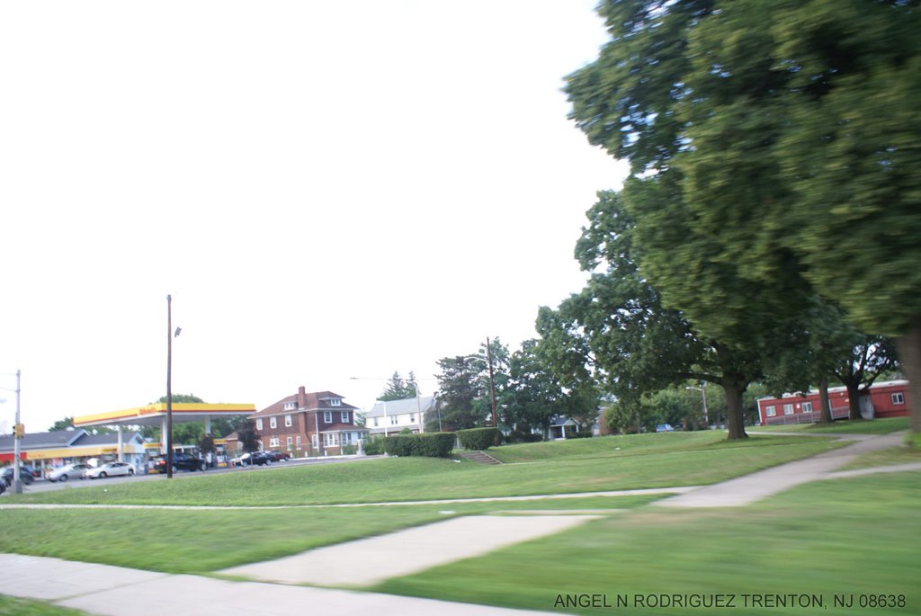 The site where Abner Chambers mansion stood at Greenwood Avenue and Chambers Street, by ANGEL N RODRIGUEZ