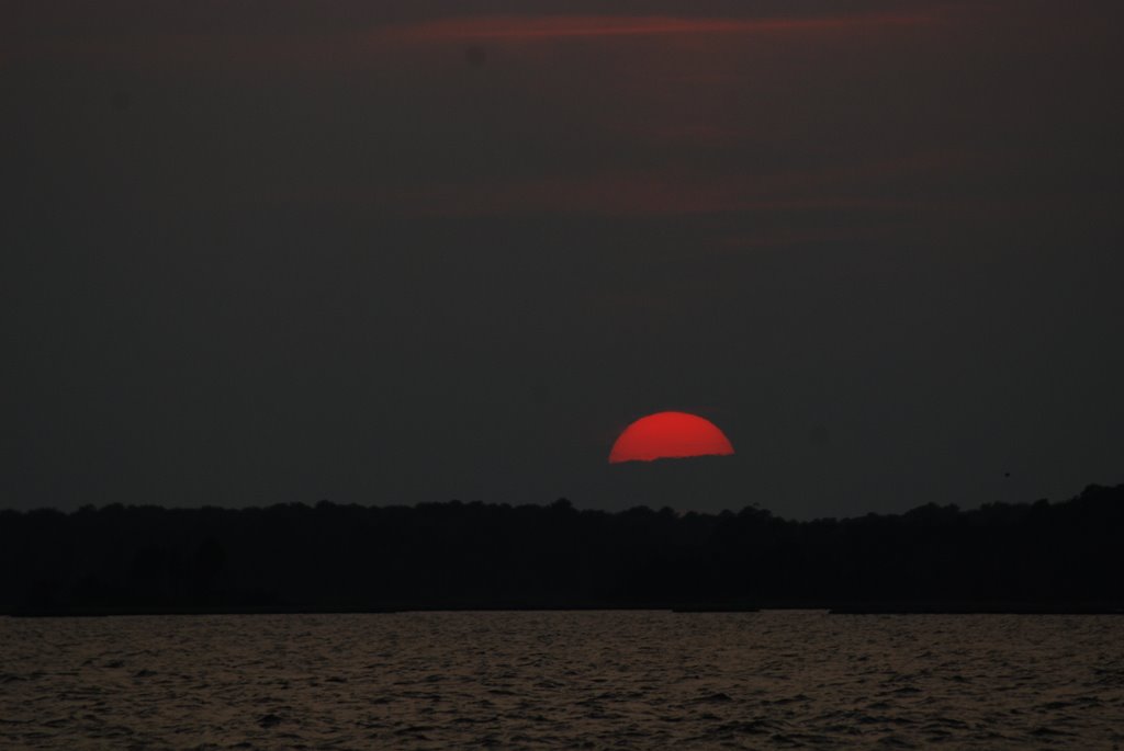 Sunset on the Bay by Neil Caulfield (NT-:-86)