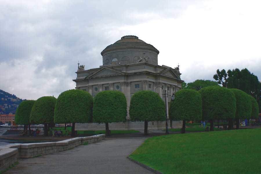 Tempio Voltiano, Como by Dario Balzola