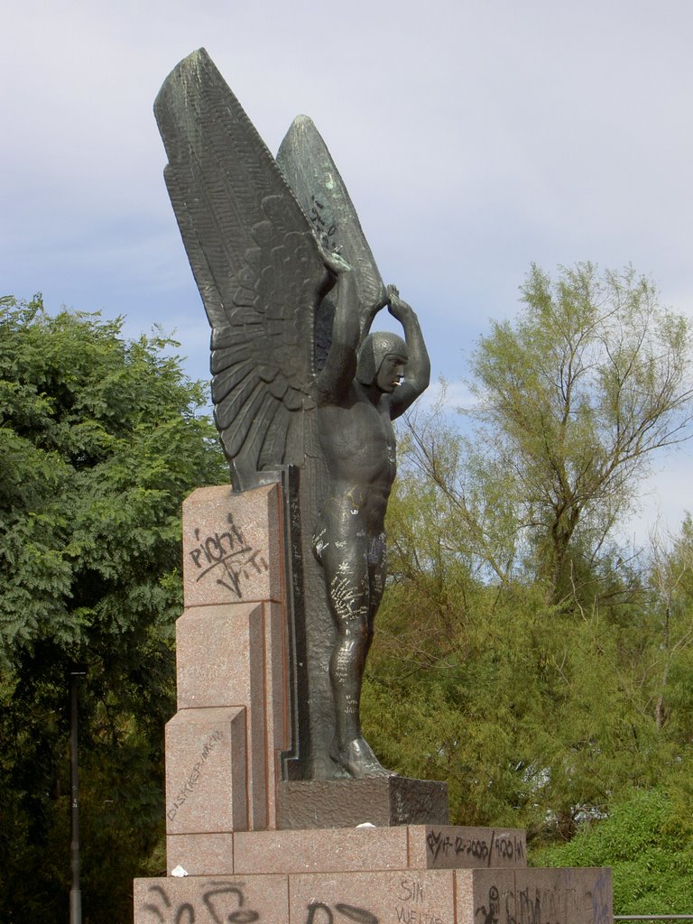 Monument to the Plus Ultra flight, Buenos Aires by neurozee