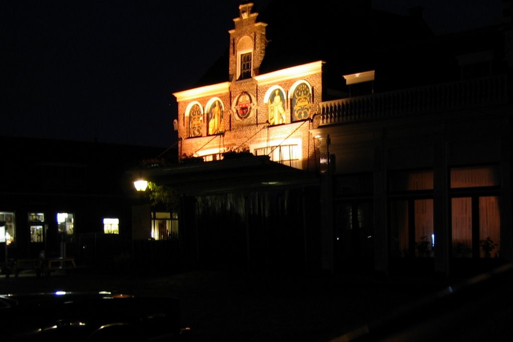 Cheese Market at Night, July 2008 by Nick.luxemburg