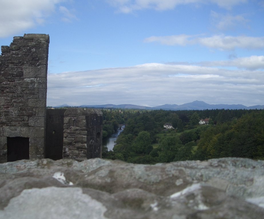 Doune Castle, City view by LordHorst