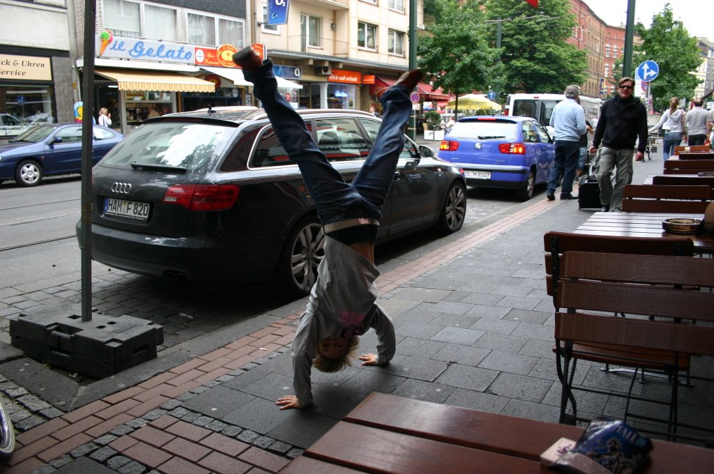 D-Derendorf - Radschläger auf der Nordstraße, 2008 by T. Liebscher