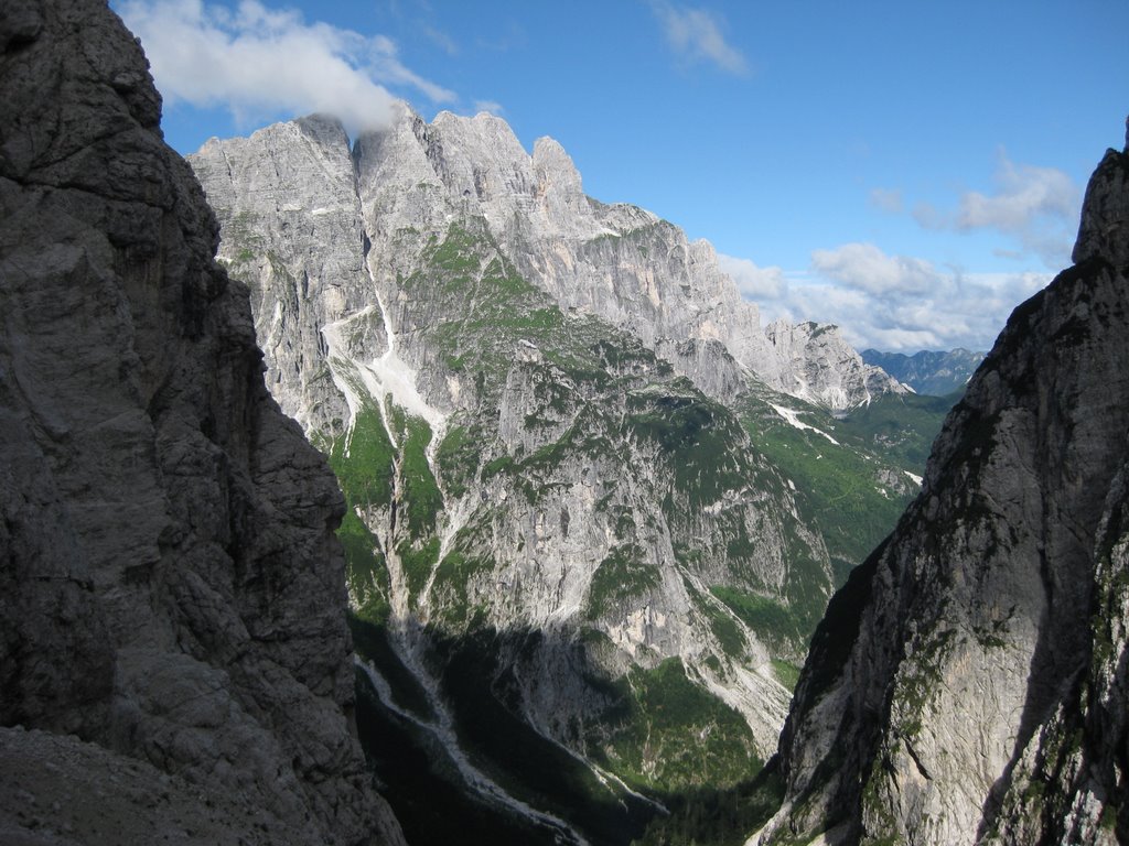 Dalla sella Nabois, il Jof di Montasio by Giovanni Malinverni