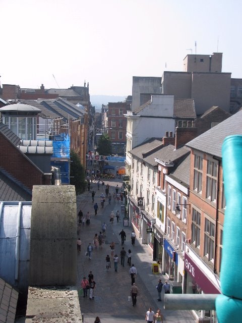 Clumber st from the roof by roy.withnall