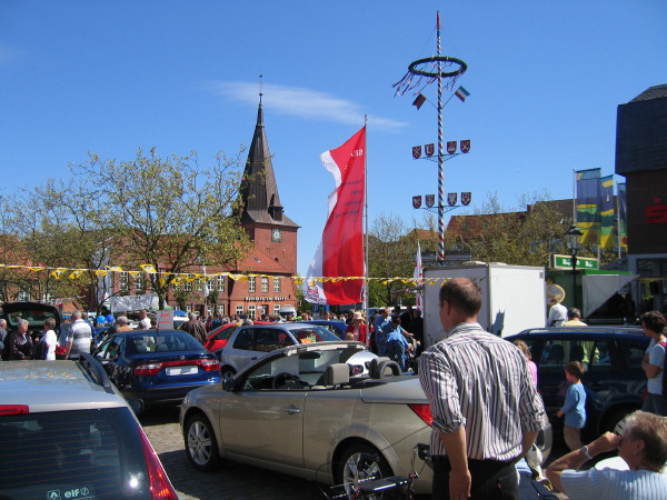 Markt/Marknad/Market in Lütjenburg. by Lars Wikander