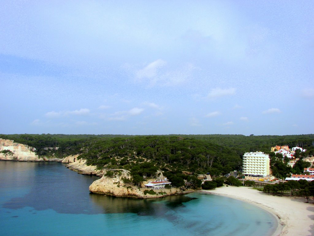 View of Cala Santa Galdana by monika.kontowska