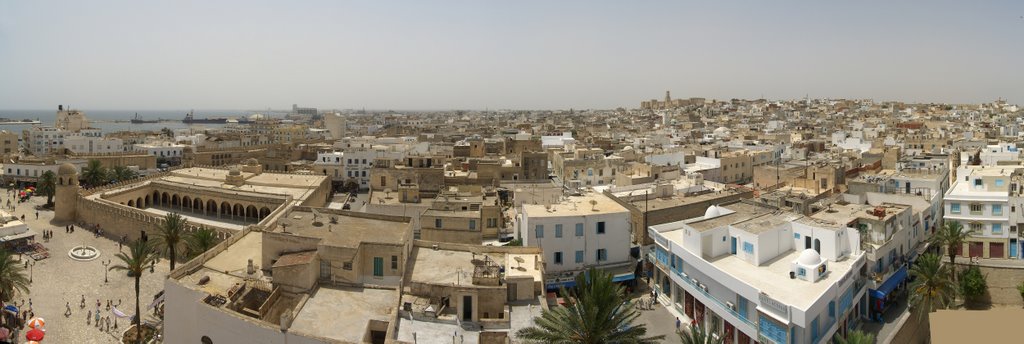 Medina from Ribat Tower by Teodoro de Jimki