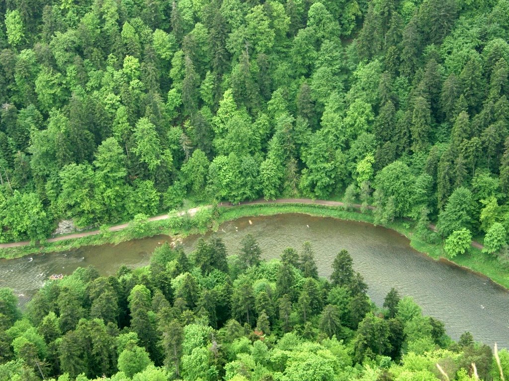 Dunajec z Sokolnicy by belej