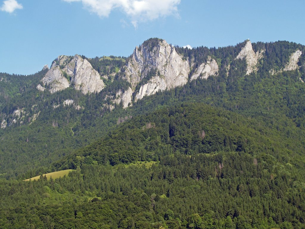 Vailly, le "Chapeau de Napoléon", le "Rocher large" et les "Trois becs" by Wim Constant