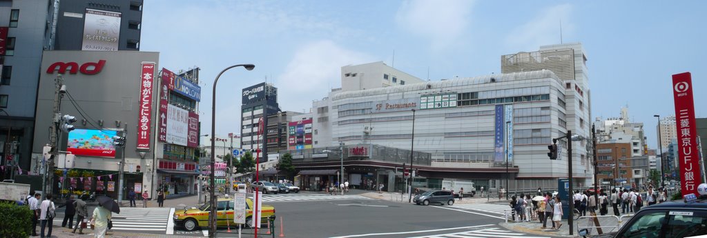 目黒駅　西口　東急側から2008JUL by shunken