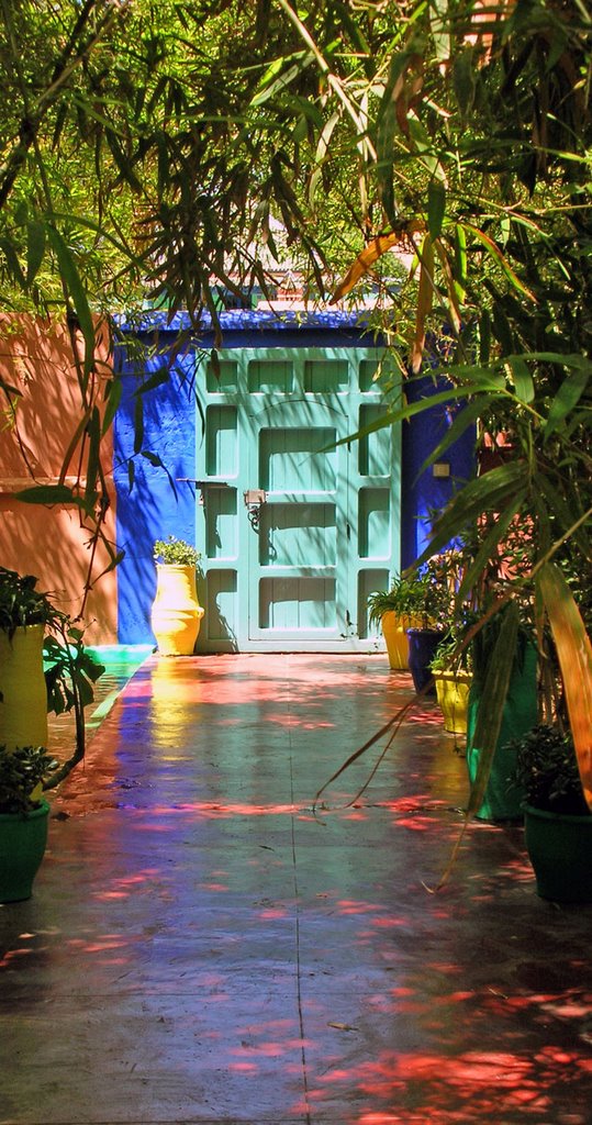 The Majorelle Gardens, Marrakech by jontyms