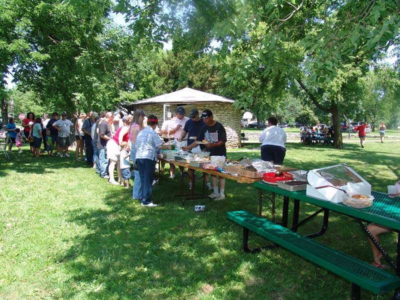 4th of july Picnic by Philip LOUP