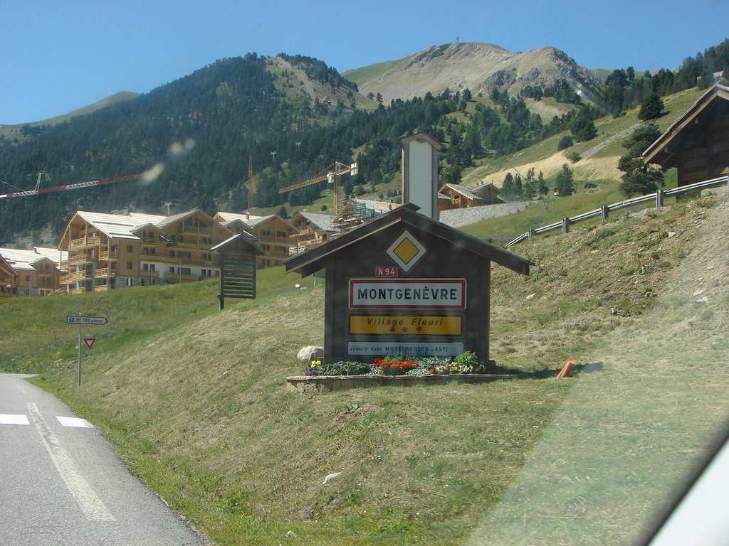 Col de montgenevre by blanc frederic