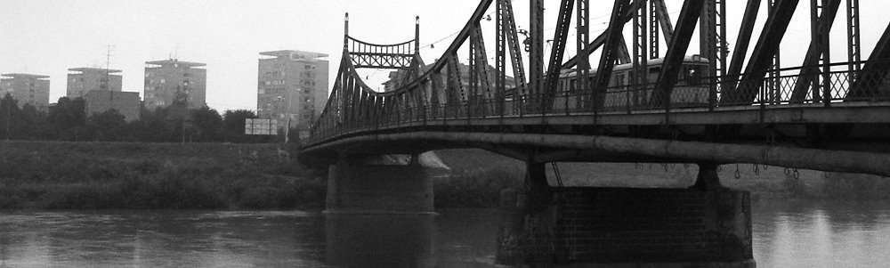 Traian bridge panorama by zoltan fodor