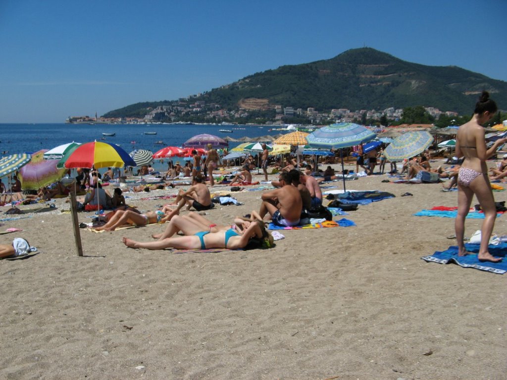 Budva, plaža by Dejan Kovačević