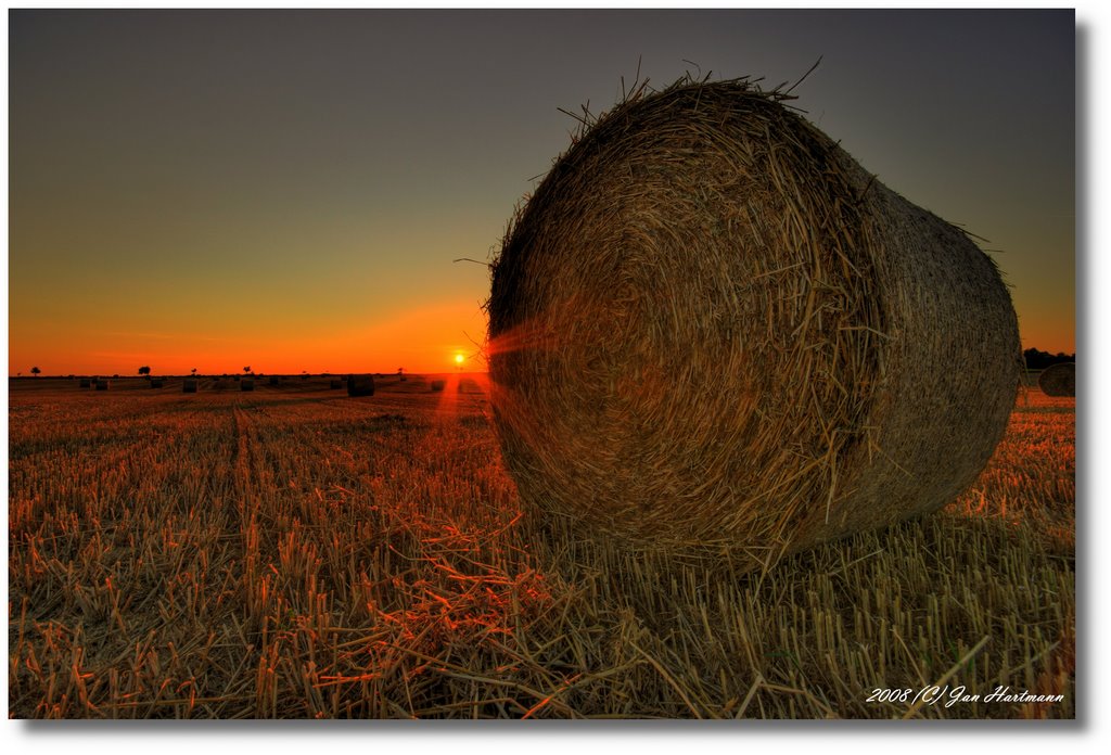 Rundballen by PhotoArt Hartmann