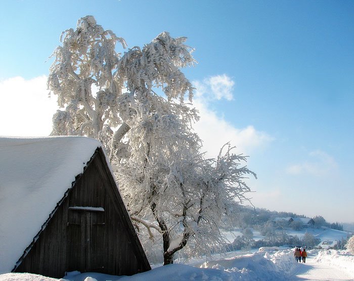 Hochkogel im Winter by miniato