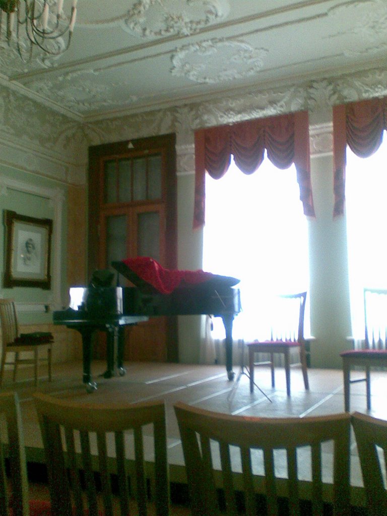 Frenkel's villa before concert for F. Lorca on July 29, 2008 by Aurimas Nausėda