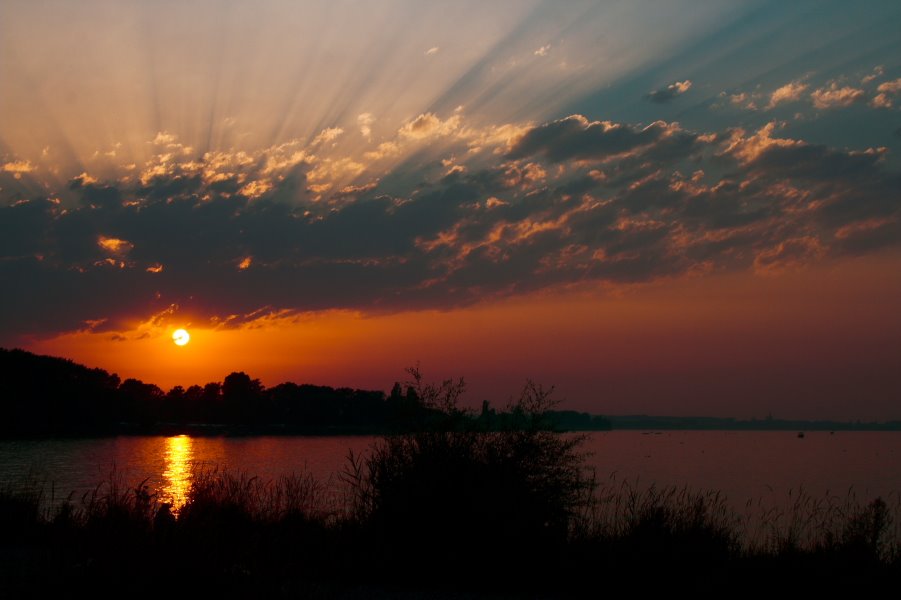 Sunset at Arbon by Kurt Doenni