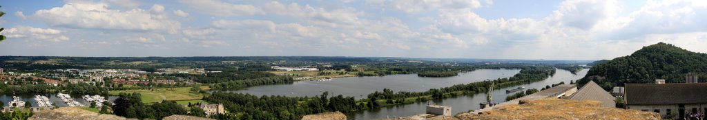 View from Lichtenberg towards Maastricht East by jpletzers