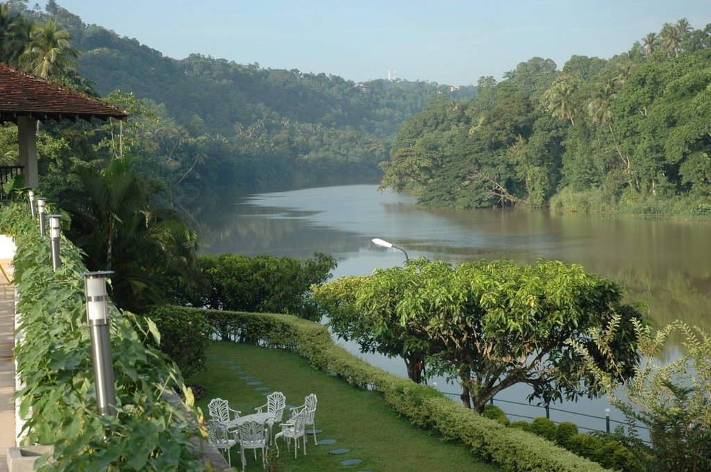 The River Mahaweli Kandy Sri Lanka by Sunil Gamage