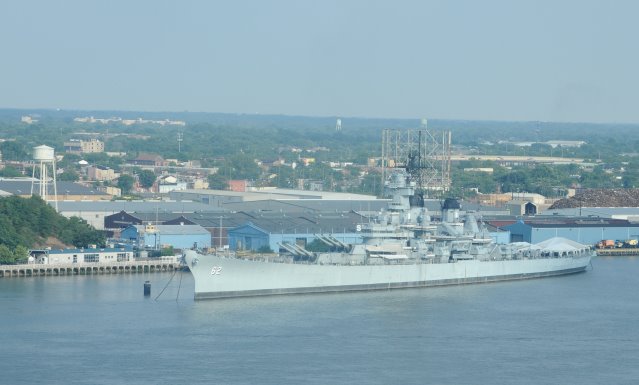 USS New Jersey by Frank R