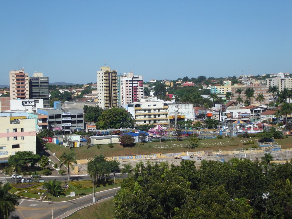 Vista parcial de Caldas Novas by Z. Jr.