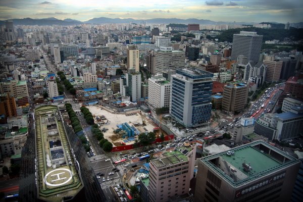 South-east from SKT Tower by samuel006