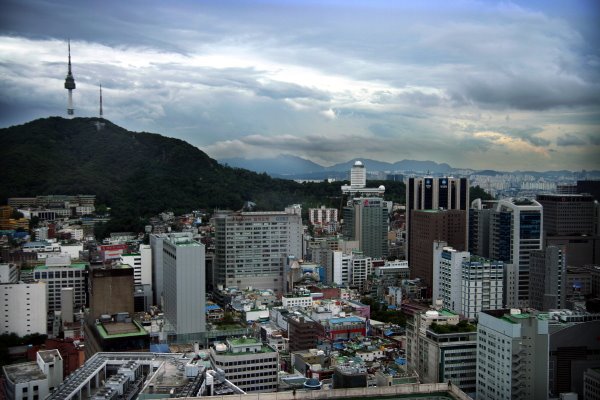 Namsan from SKT Tower by samuel006