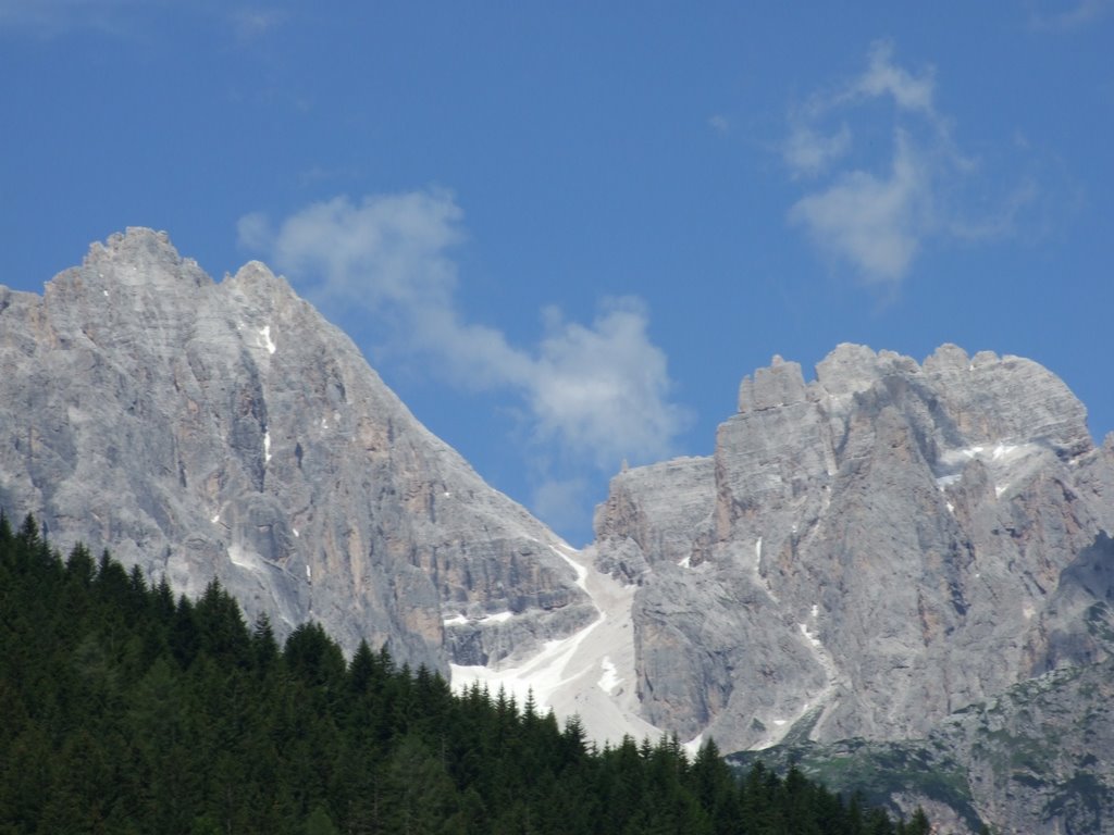 Two mountains by Nathan de Vries