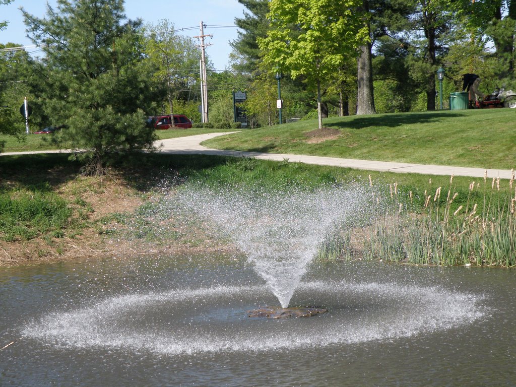 Beautiful Fountain in shoping mall in PA. by Nasir Uddin