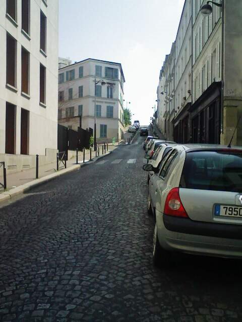 Rue Gasnier Guy - La plus pentue de Paris - Paris 20e - Ile de France - FRANCE by Senlis