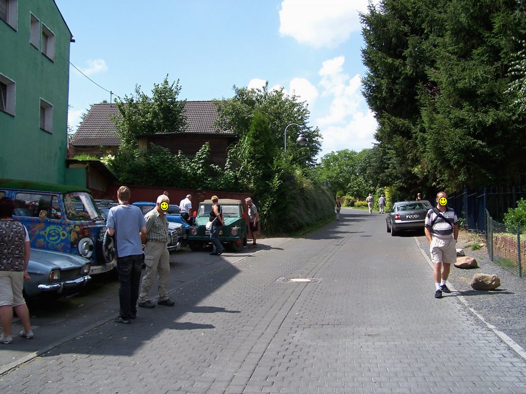 30.07.2008; Straße vor dem Firmengebäude der Ludolf by ruhrgebiets art