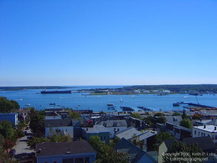 View from the Portland Observatory by Keith P. Luke