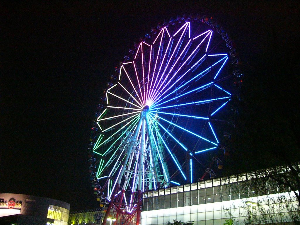 Palette Town Ferris wheel by S Mori