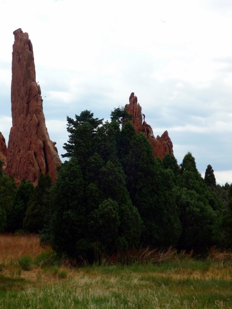 Garden of the Gods Climbing by GabrielloG