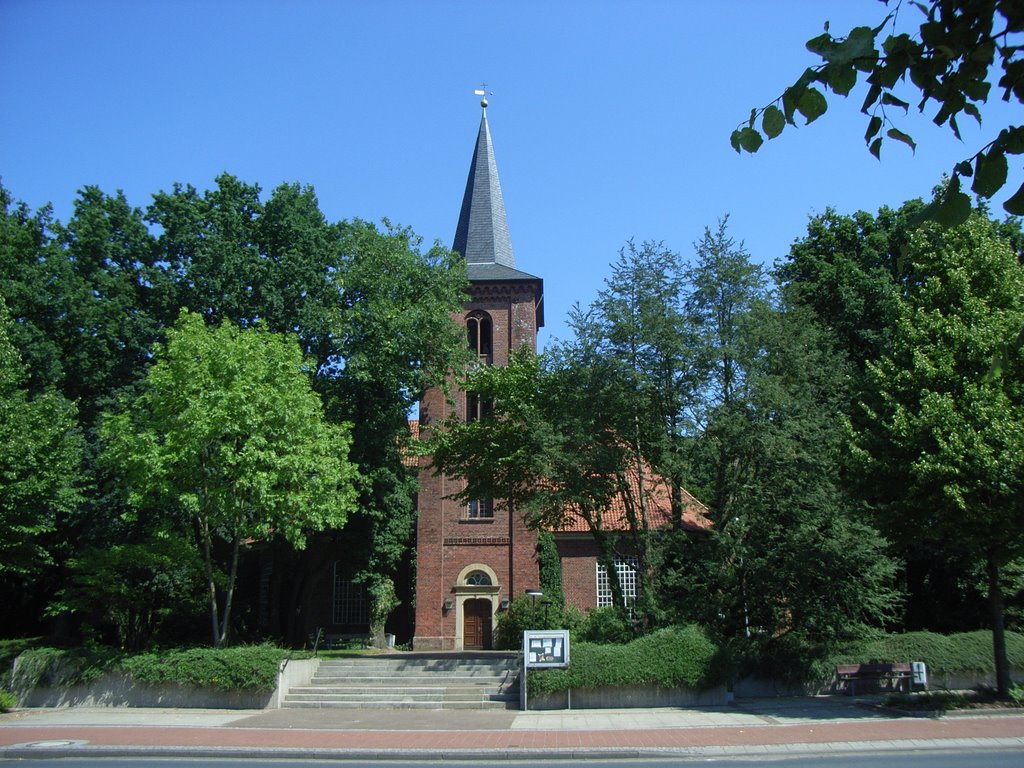 Kirche zu Gnarrenburg by Bernd Tschackert