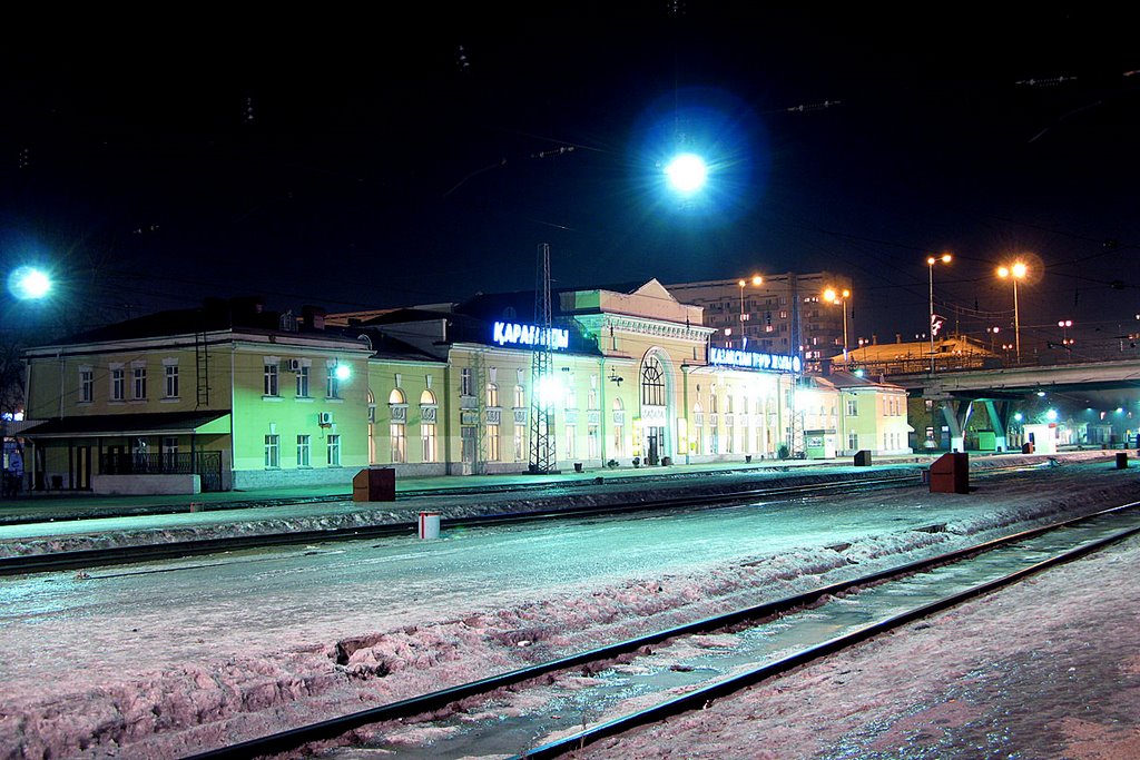 Railway terminal by Utkin Mikhail