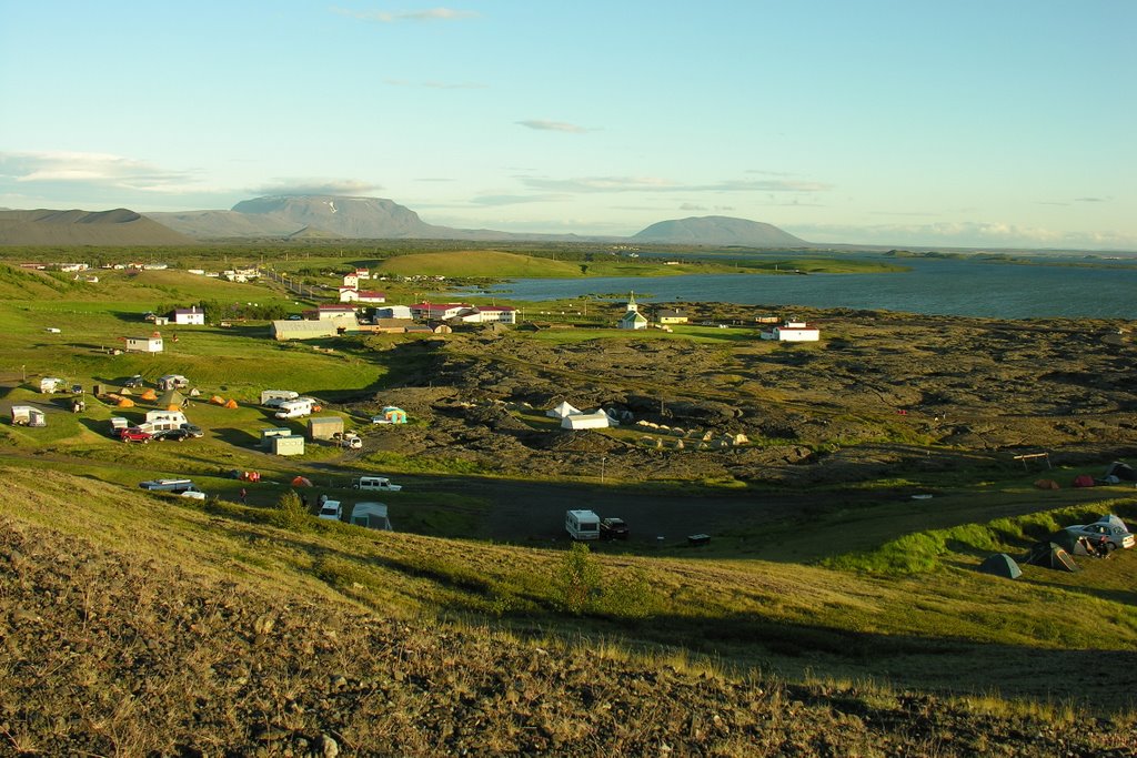 Lava Fields at Mývatn Lake, Reykjahlíd by Petr Kraumann