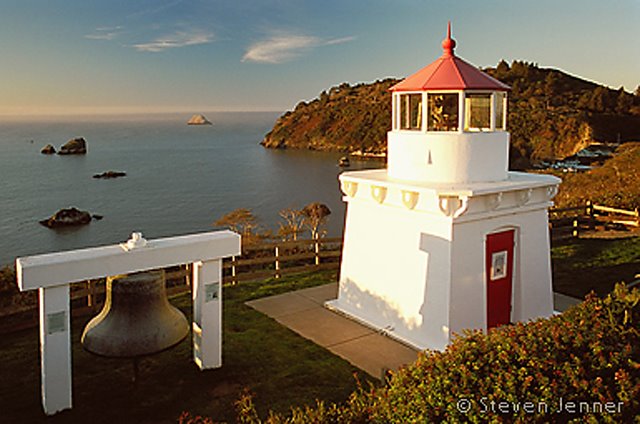 Localcolorcards.com • Trinidad Light House, Humboldt County by localcolorcards.com