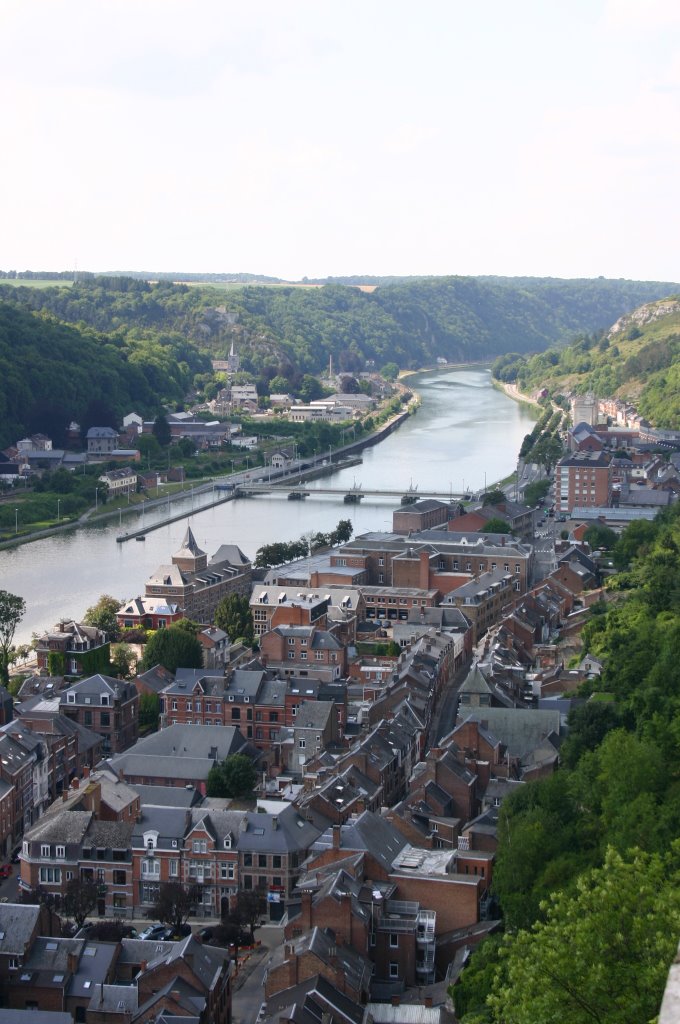 Aussicht auf Dinant - Juli 2008 by Andre Frauenkron