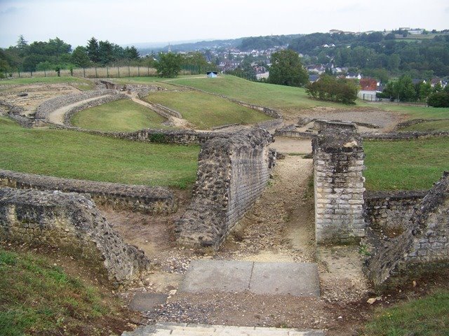 The Roman Theatre, Argentomagus, Indre, France by rgrahamsmith