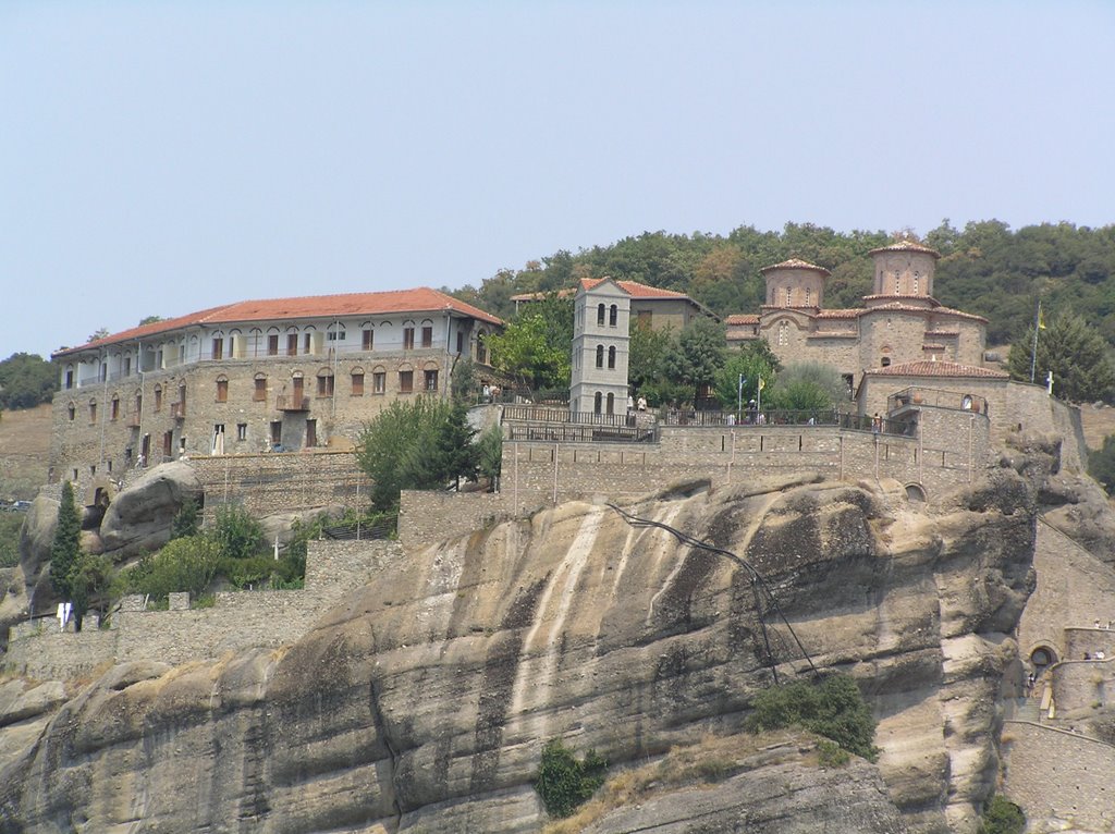 View of St.Varlaam monastery by Yuri Filkin