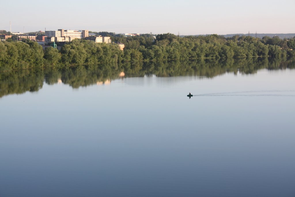 Lone fisherman by Usama ben Yorik