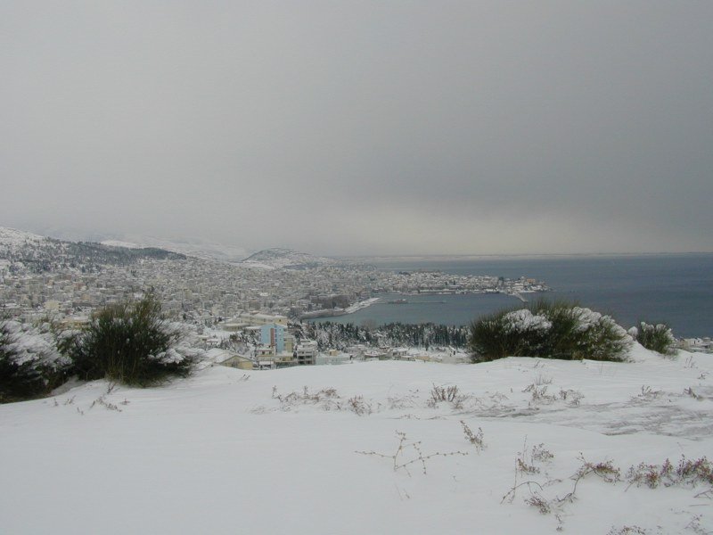 Kavala 2001 snowstorm by mcbled