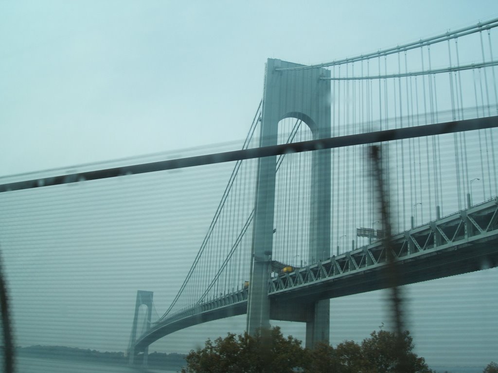 Verrazano-Narrows Bridge, NY by volnick1986